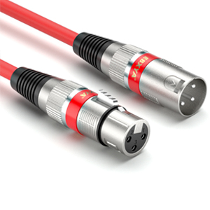 EBXYA Multicolor Professional XLR Microphone Cables
