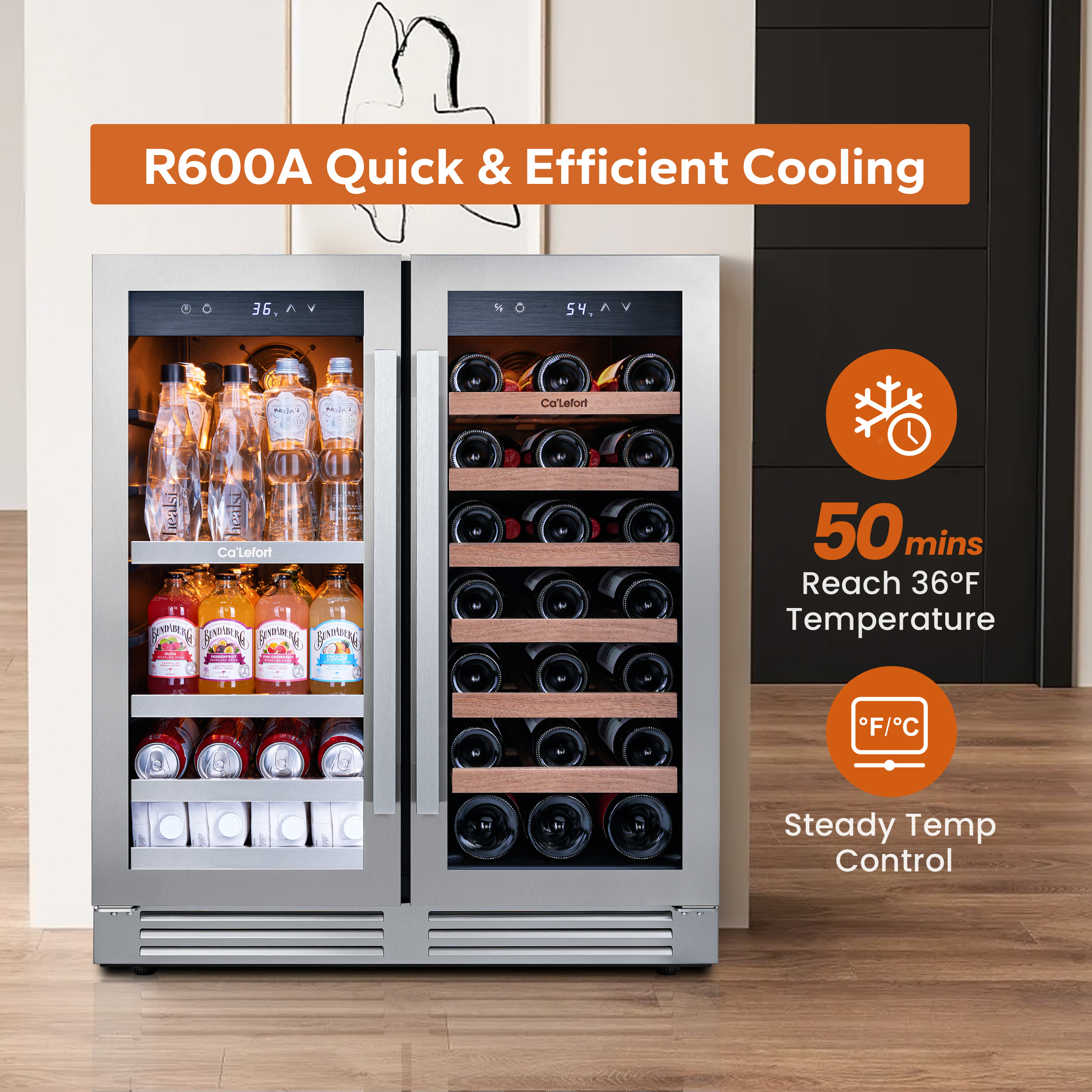 R600A Quick & Efficient Cooling