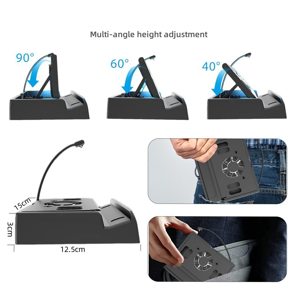 the foldable charging station for Rog ALLY is portable and convenient