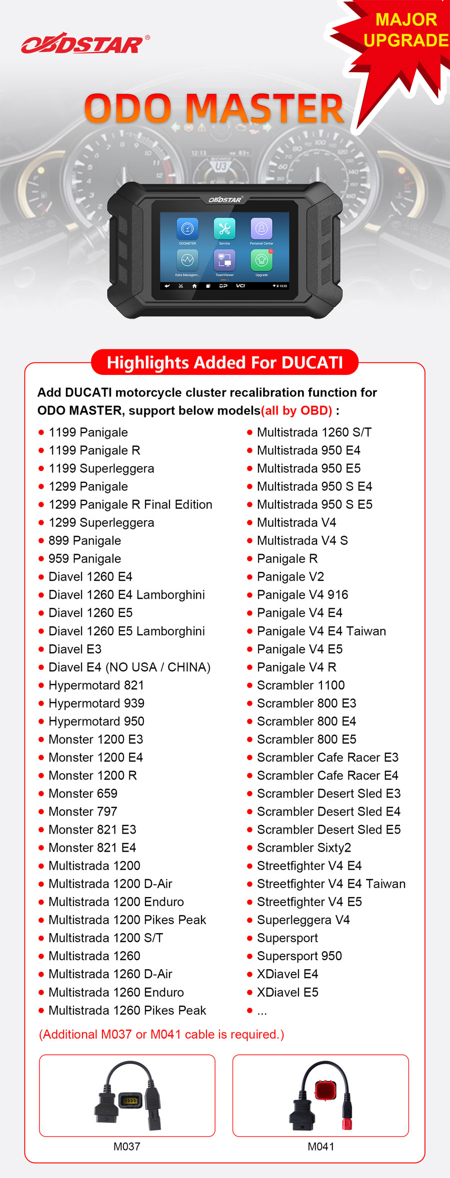 OdoMaster Recent Update
