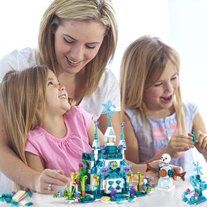 Girls Princess Castle Building Blocks Toy