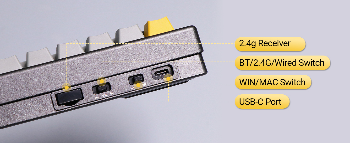 65% Mechanical gaming keyboard
