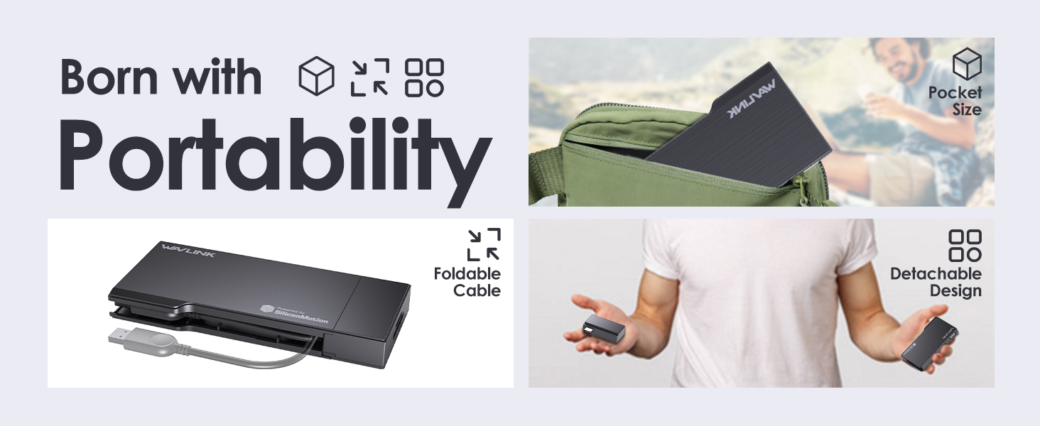 USB3.0 Travel Mini Dock