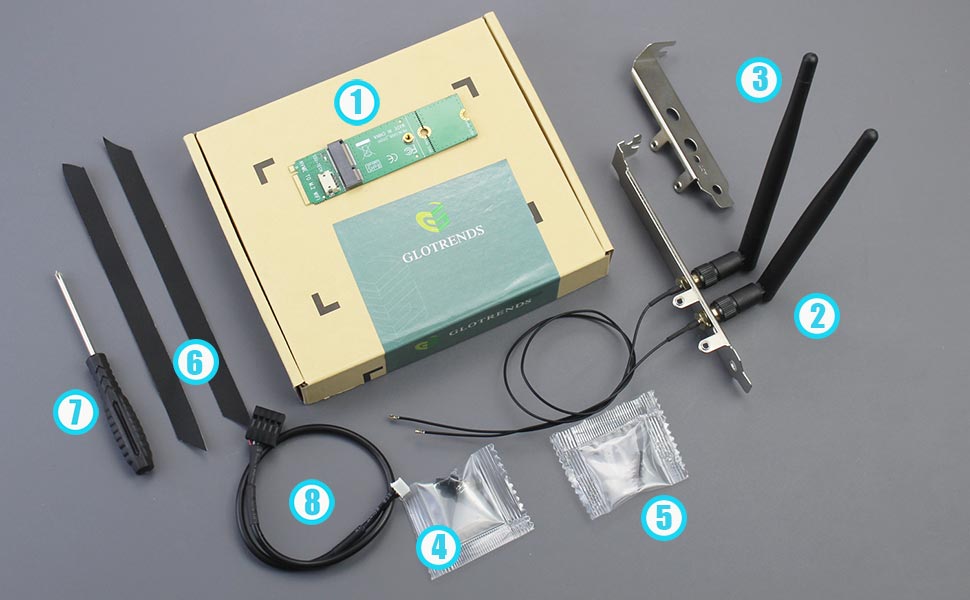 M.2 Key E WiFi Adapter