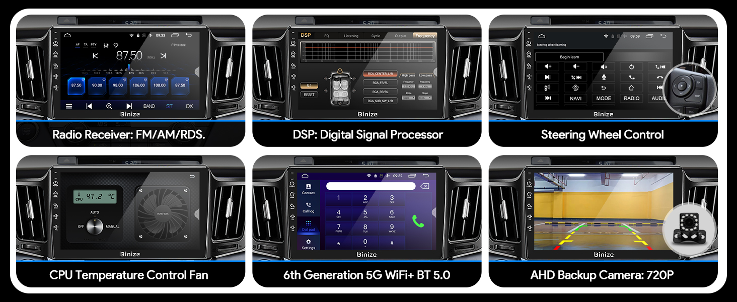 Toyota RAV4 2013-2018 car stereo