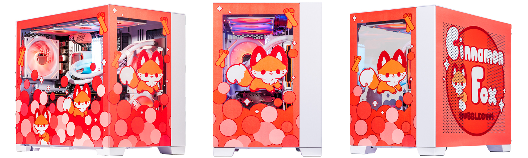 Velztorm Cinnamon Fox Custom Built Gaming Desktop PC