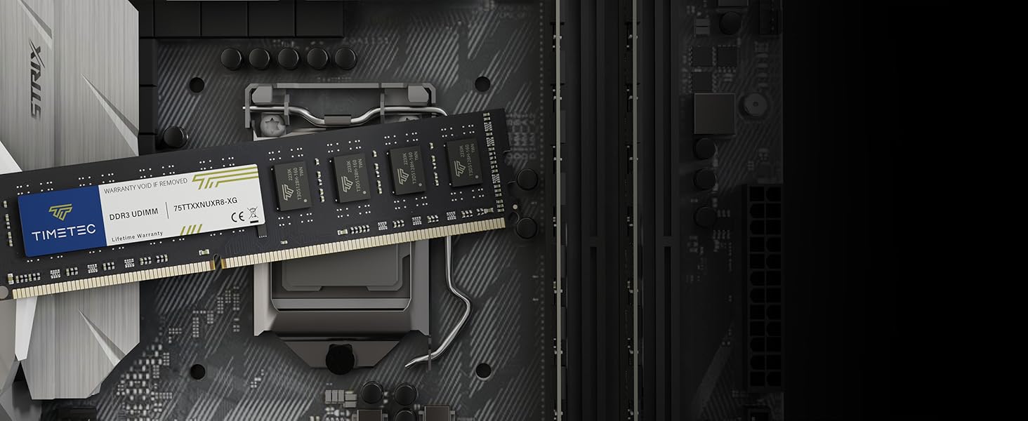 DDR3 UDIMM Black