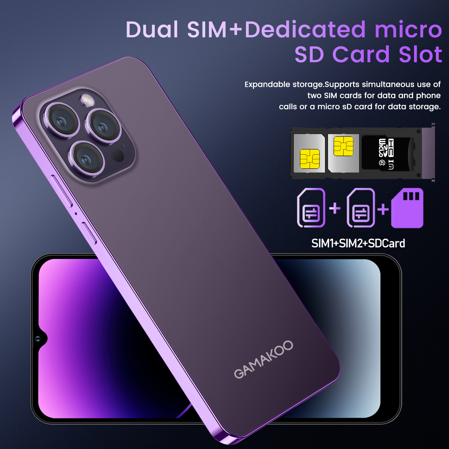 4G Dual sim smartphone