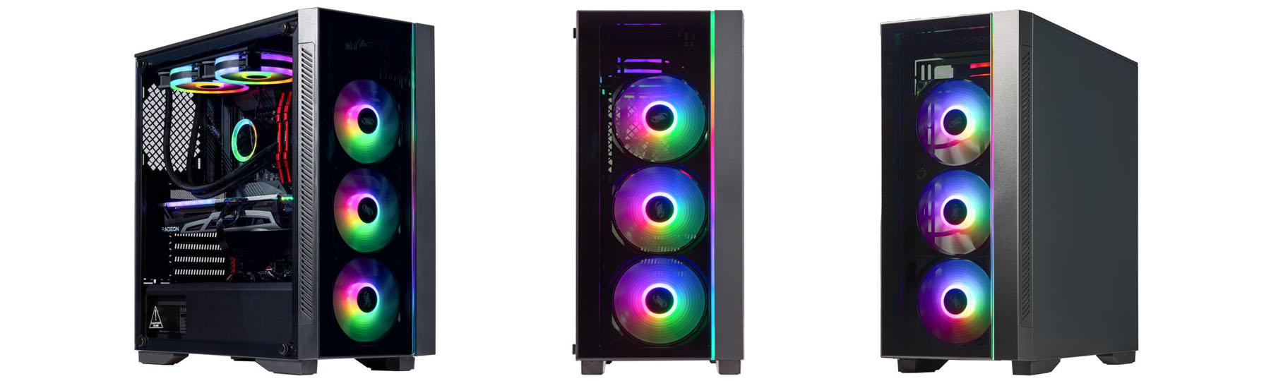 Velztorm Aspix Gaming Custom Desktop (Intel i9-12900K 16-Core, Radeon RX 6800 XT, 16GB RAM, 512GB m.2 SATA SSD + 1TB HDD, Wifi, USB 3.2, HDMI, Bluetooth, Display Port, Win 10 Home) 2 image for this item