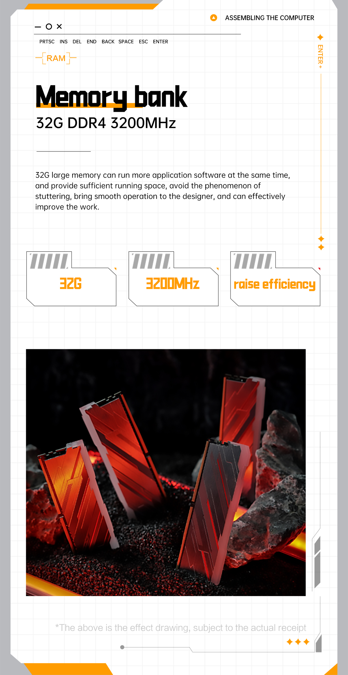 16G*2 DDR4 3200 RAM