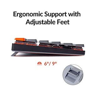 low profile mechanical keyboard