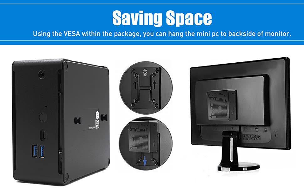 Partaker Mini PC i9 9980HK 64GB RAM 1TB SSD - Мощный Мини Компьютер для Игр 5 image for this item
