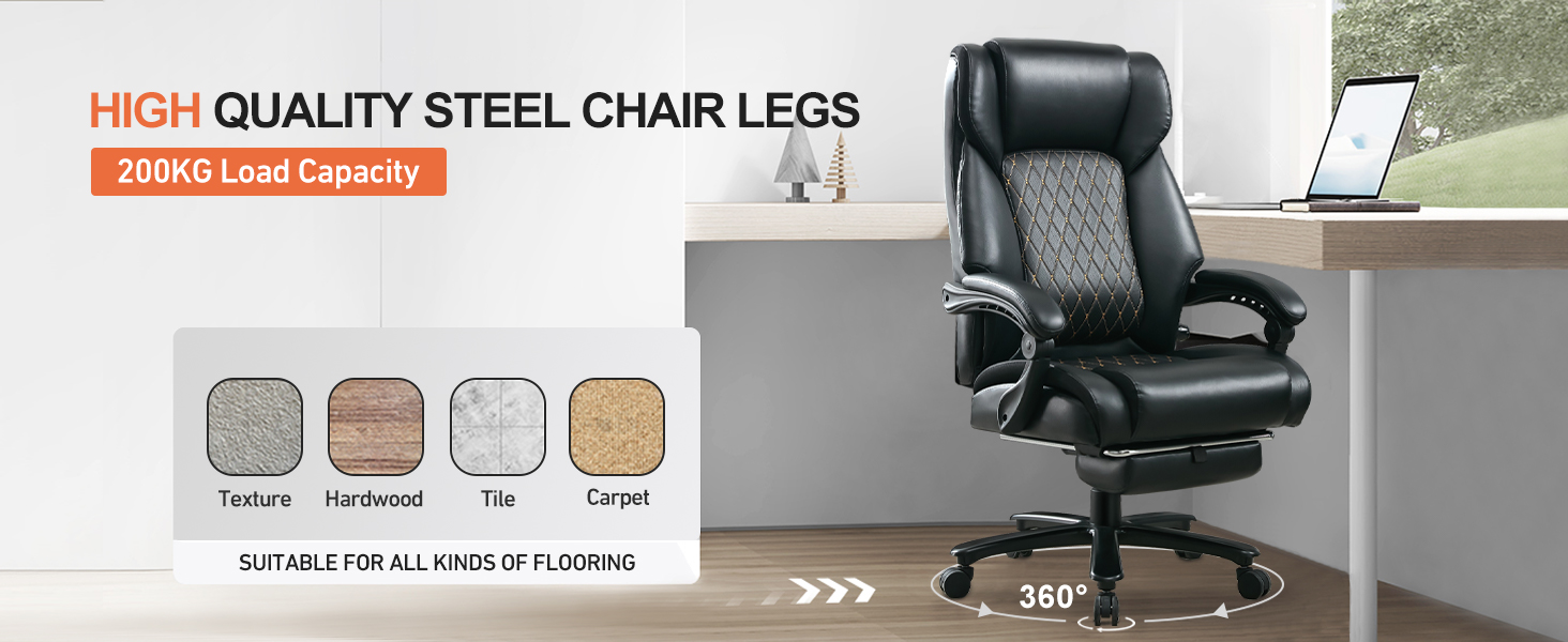 360° Silent Swivel Casters