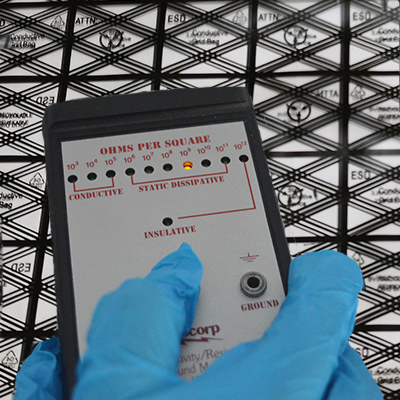 10pcs Open Top ESD Shielding Anti-static Bags