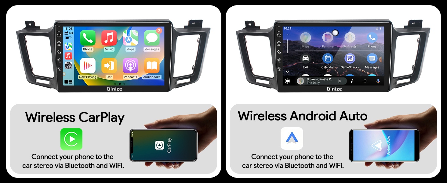 car stereo for Toyota RAV4 2013-2018