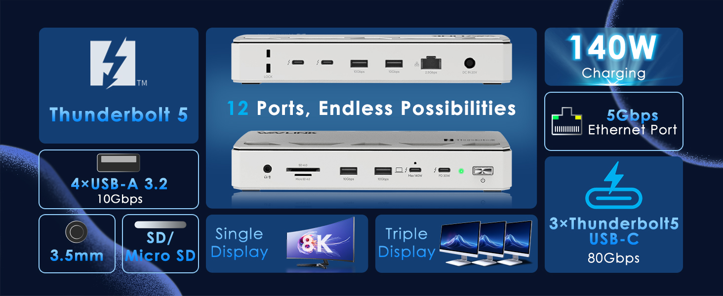 thunderbolt 5 dock