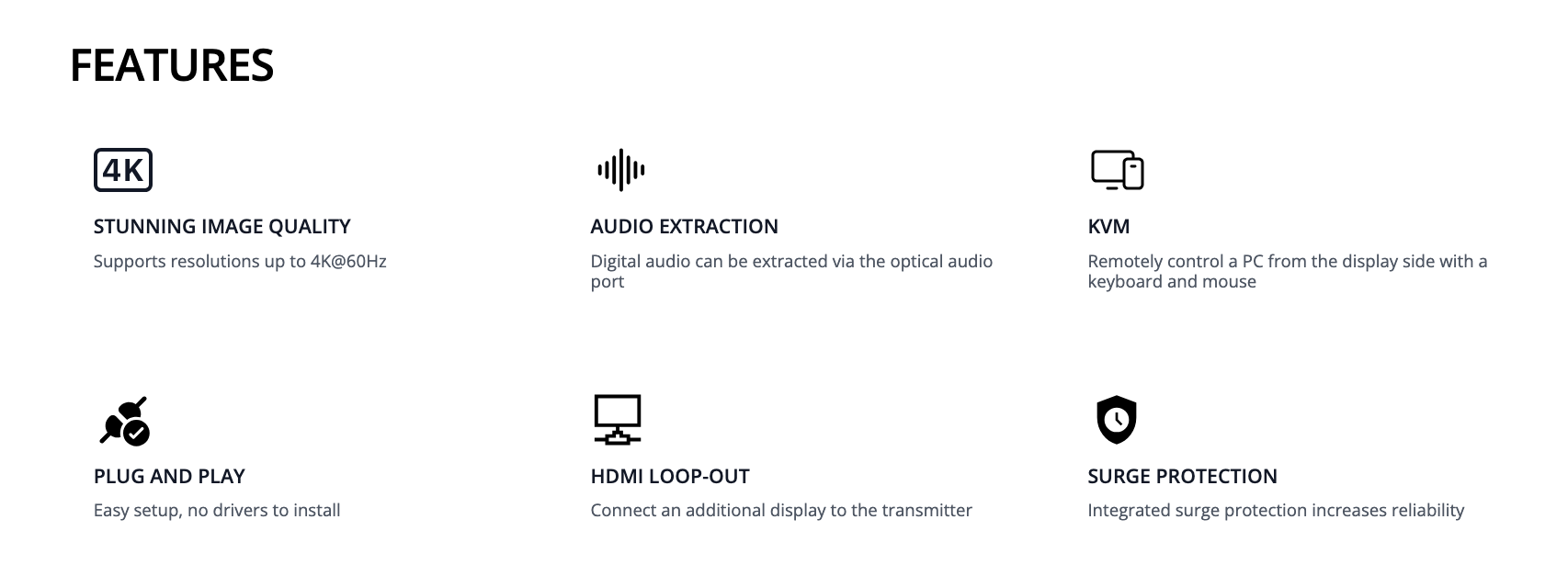 features