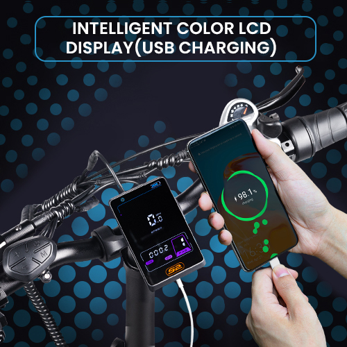 Upgrade Color (USB Charging Port) LCD Display