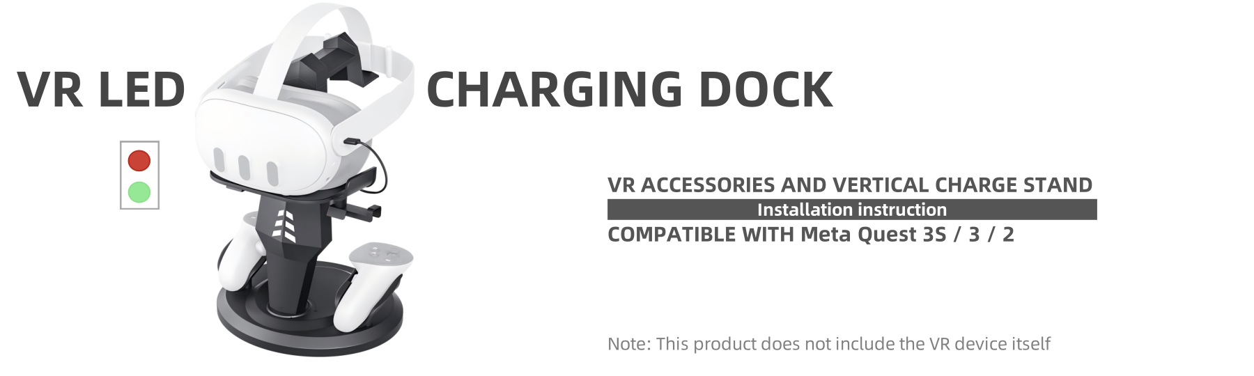 VR LED CHARGING DOCK