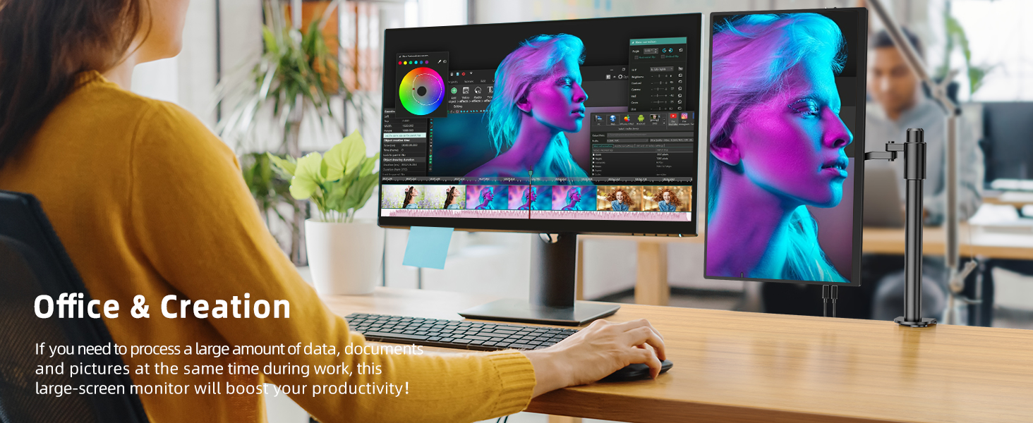 uperfect portable monitor portable vesa stand hdmi monitor