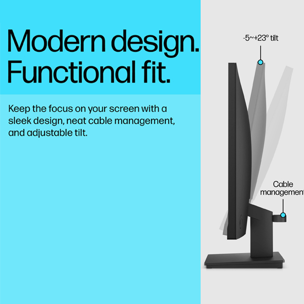 HP V24v G5 FreeSync Monitor 65P62AA#ABA
