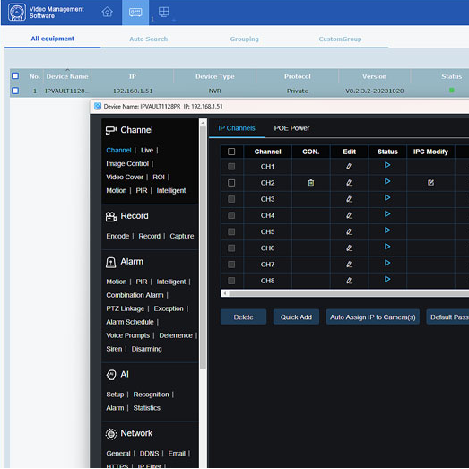 built-in web client