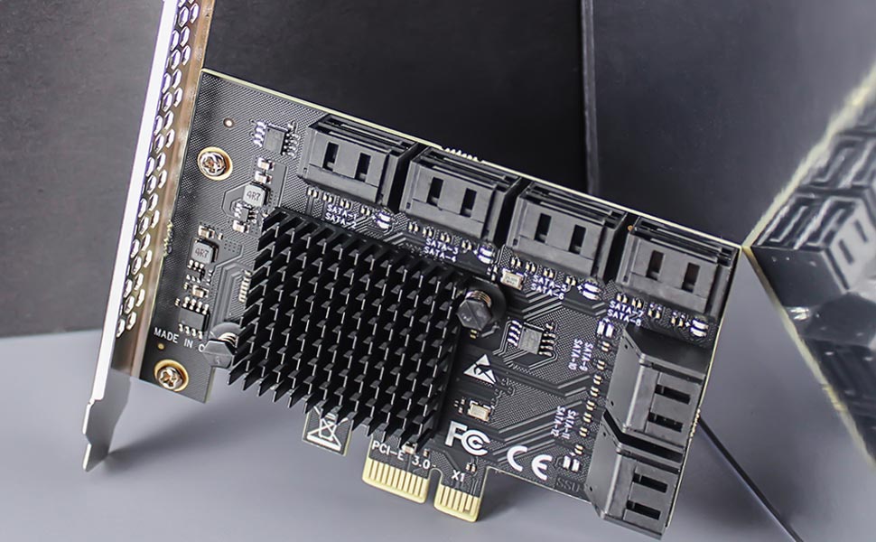 12 port pcie sata adapter