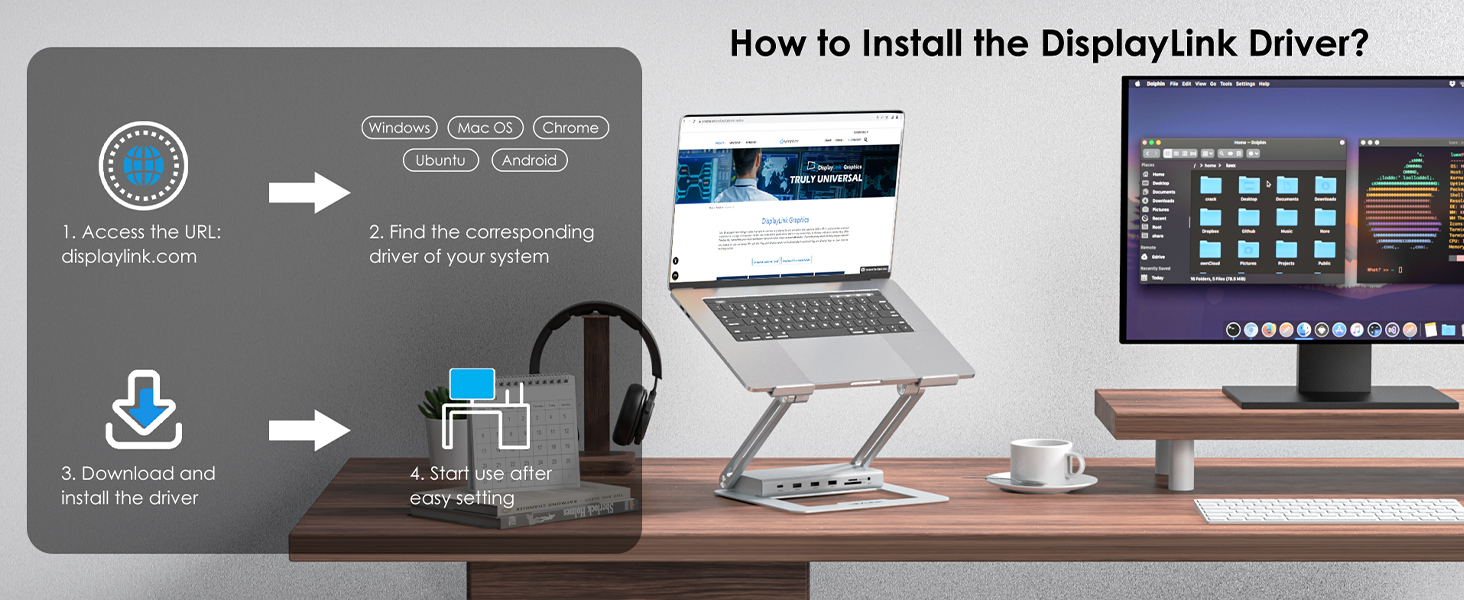 Laptop Docking Stand