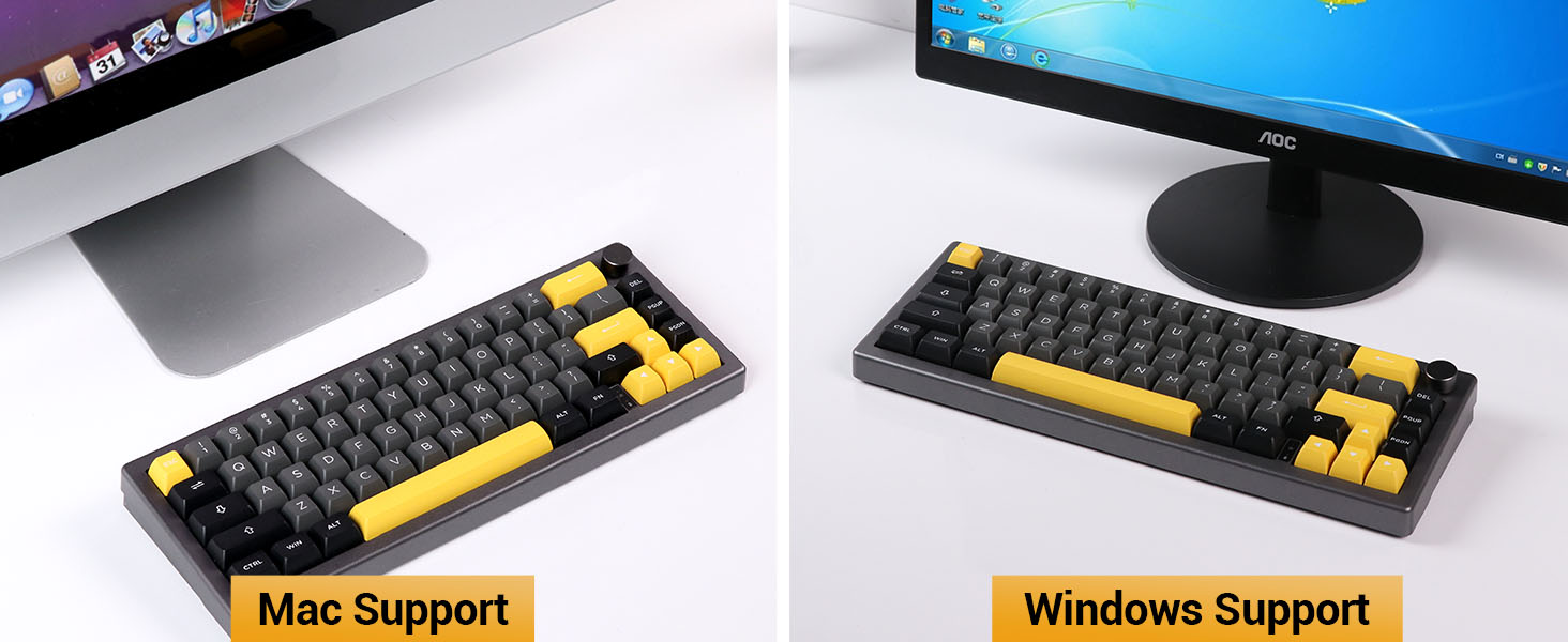 65% Mechanical gaming keyboard