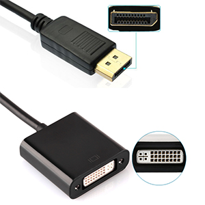 dp to dvi female converter adapter