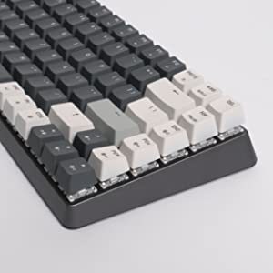 Azio CRG2G201 Cascade Wireless Backlit Mechanical Keyboard, G-Pro Brown Switch, Space Gray Base, Gray KC - Galaxy Dark 3 image for this item