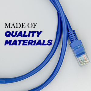 NewYork Cables CAT6 Ethernet Patch Cable RJ45 Pure Bare Copper LAN Network Internet Patch Cord 10-Pack Yellow 10ft. 3 image for this item