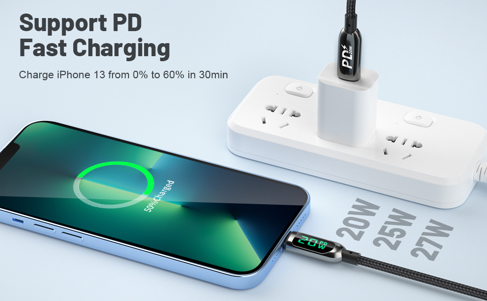 USB C to Lightning Cable