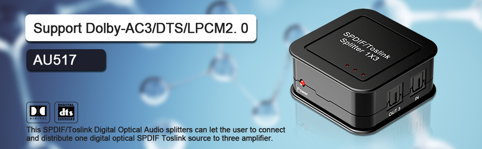 Digital Optical Audio Splitter