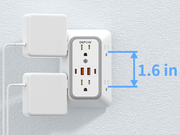 Widely Spaced Outlet