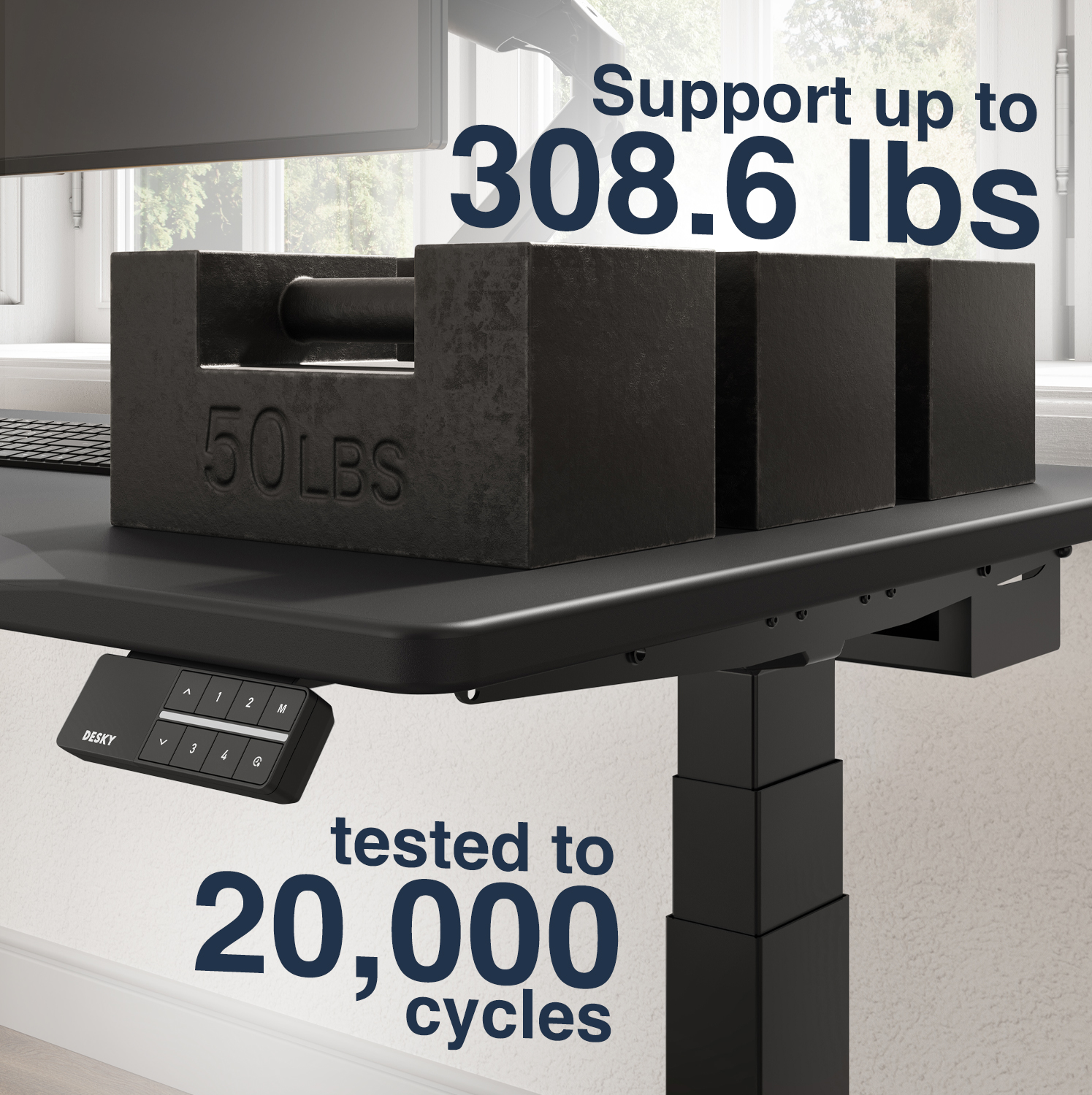 sit stand desk, standing desk, height adjustable desk, ergonomic desk, ergo edge, curved front desk