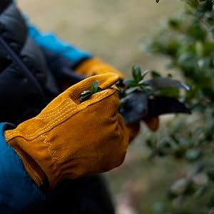 Leather Work Gloves,