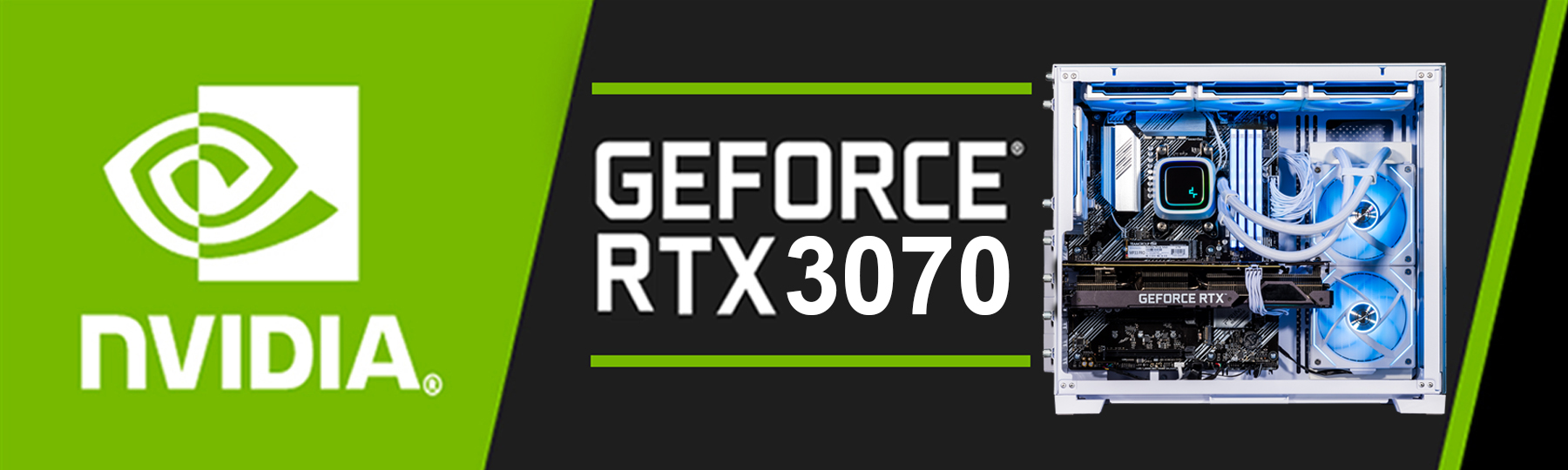 GeForce RTX 3070 Dedicated Graphics, VR Ready 8GB GDDR6 PCIe 4.0, DirectX 12, VR Ready, G-SYNC