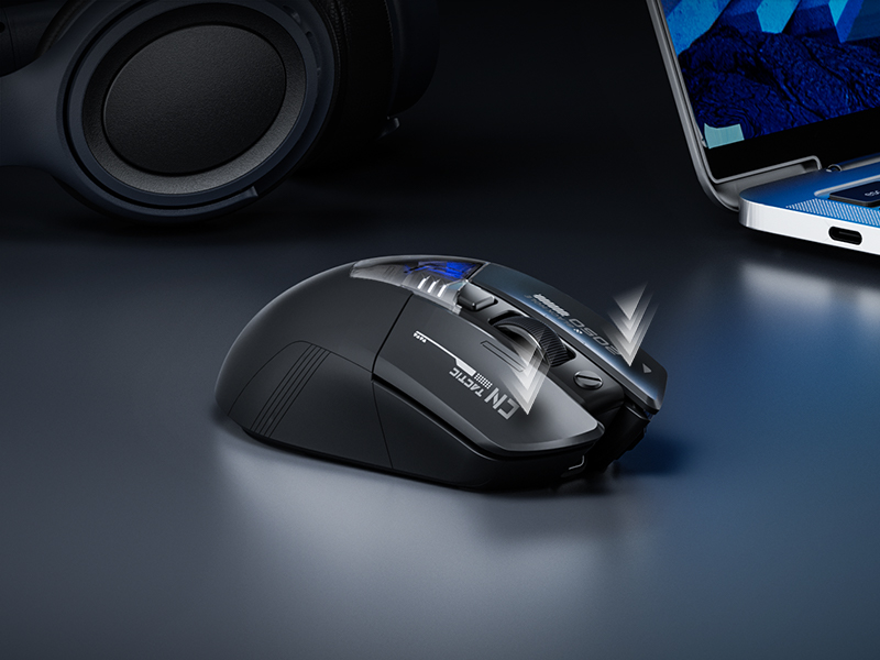 Equipped with a 500mAh high-capacity battery and a Typ