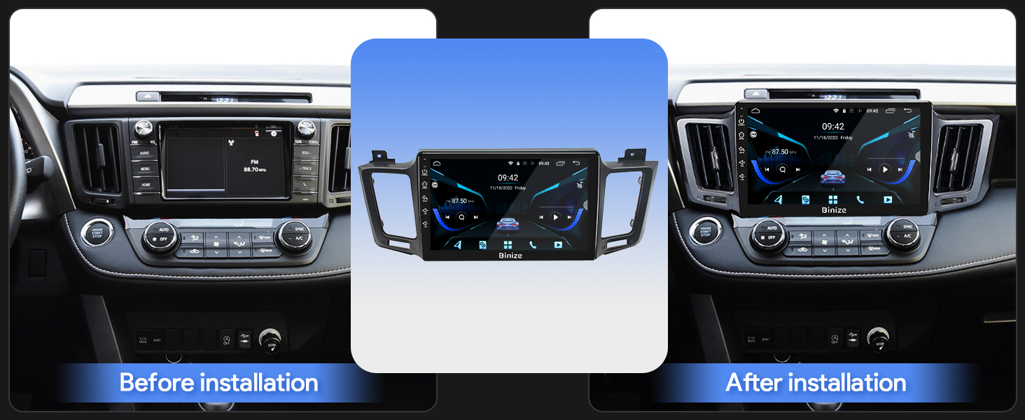 Toyota RAV4 2013-2018 car radio