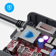 Power Surge,Lightning Strikes & Overload Protection