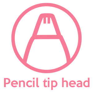 Pencil tip head
