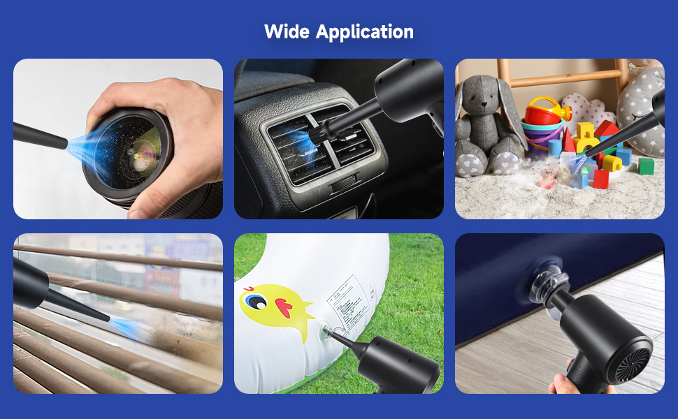 Different nozzles can meet different usage scenarios.