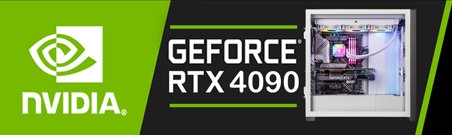 Velztorm White Aciex Gaming PC 14th Gen AI Compatible (Intel i9-14900K 24-Core, 64GB DDR5 4800MHz RAM, 4TB PCIe SSD + 6TB HDD, GeForce RTX 4090 24GB, 1000W, WiFi6, BT5.2, Win10Home) VELZ0061 4 GeForce RTX 4090 24GB, 24GB GDDR6X PCIe 4.0, DirectX 12
