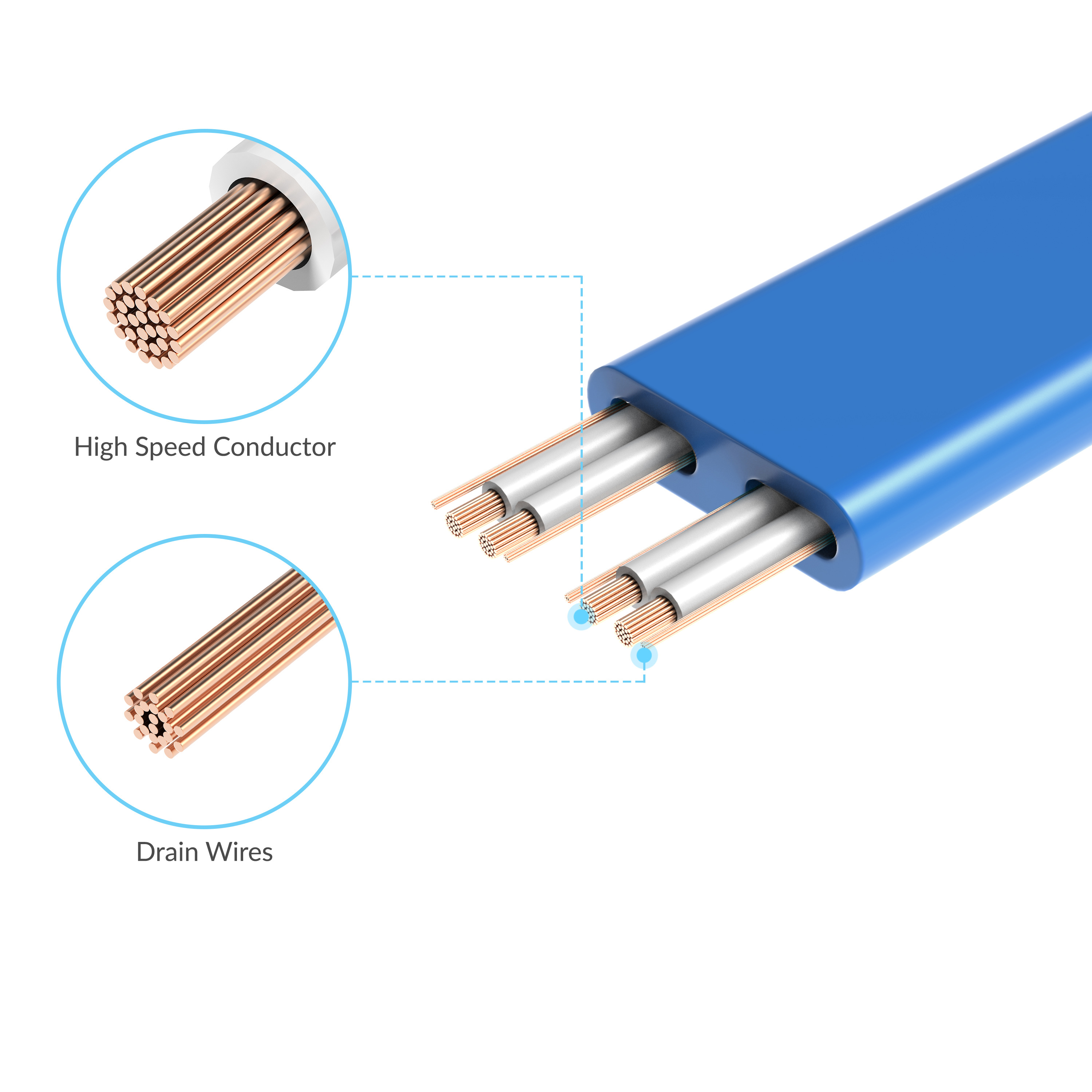 SABRENT SATA III 6 Gbit S Right Angle Data Cable With Locking Latch