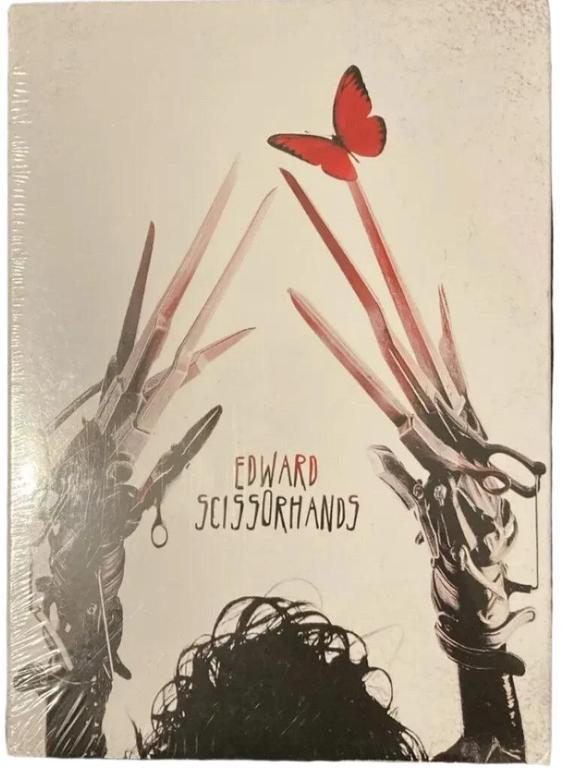 Edward Scissorhands DVD 2017 Johnny Depp Tim Burton With Slipcover