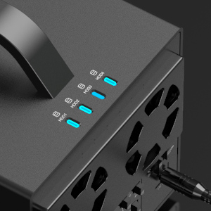 4 Bay Hard Drive Enclosure for 2.5 3.5 inch SATA Hard Disk