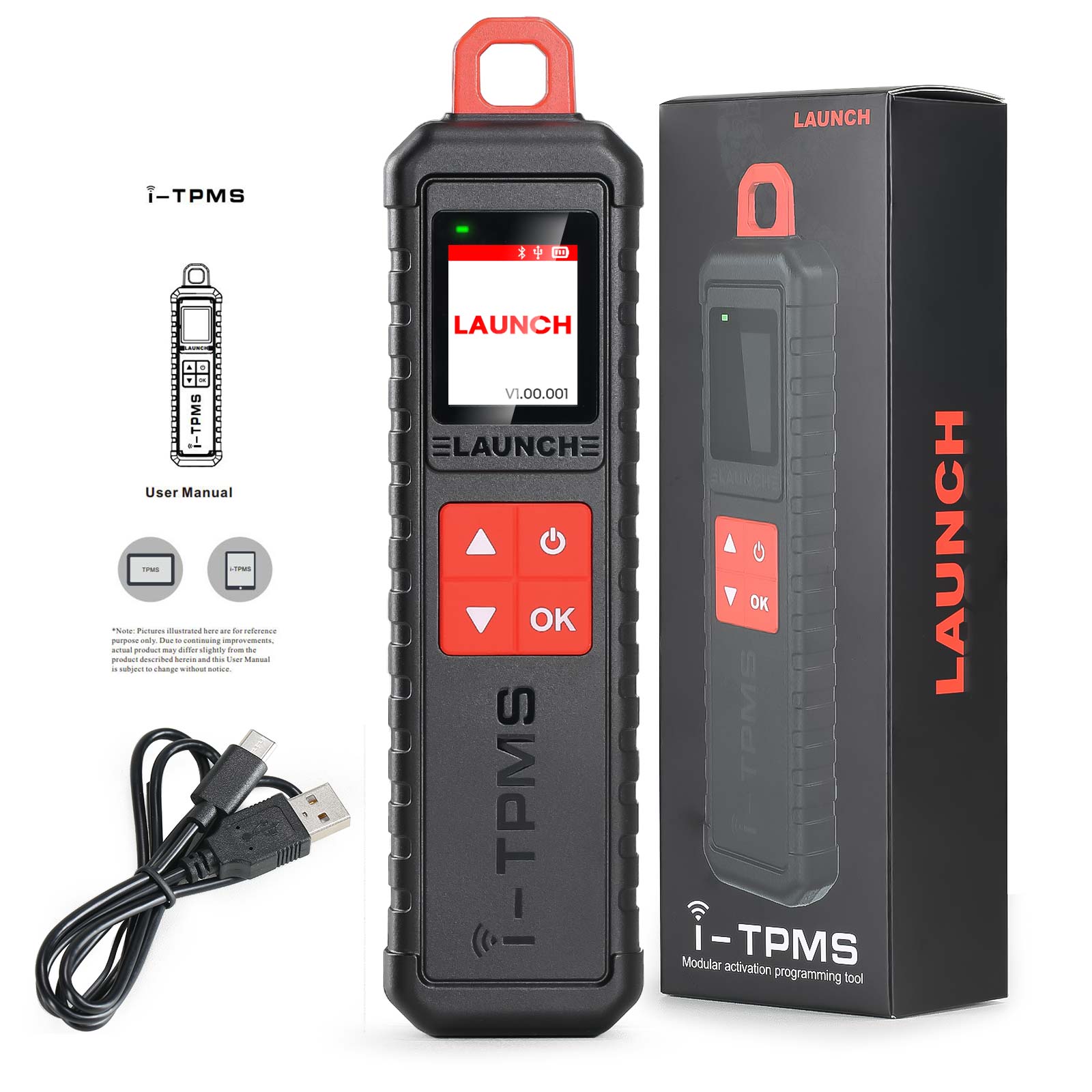 Launch i-TPMS Tool Package includes