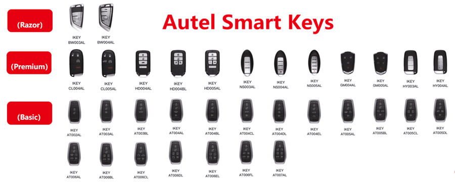 Autel MaxiIM KM100 Can be used with Autel Smart Keys