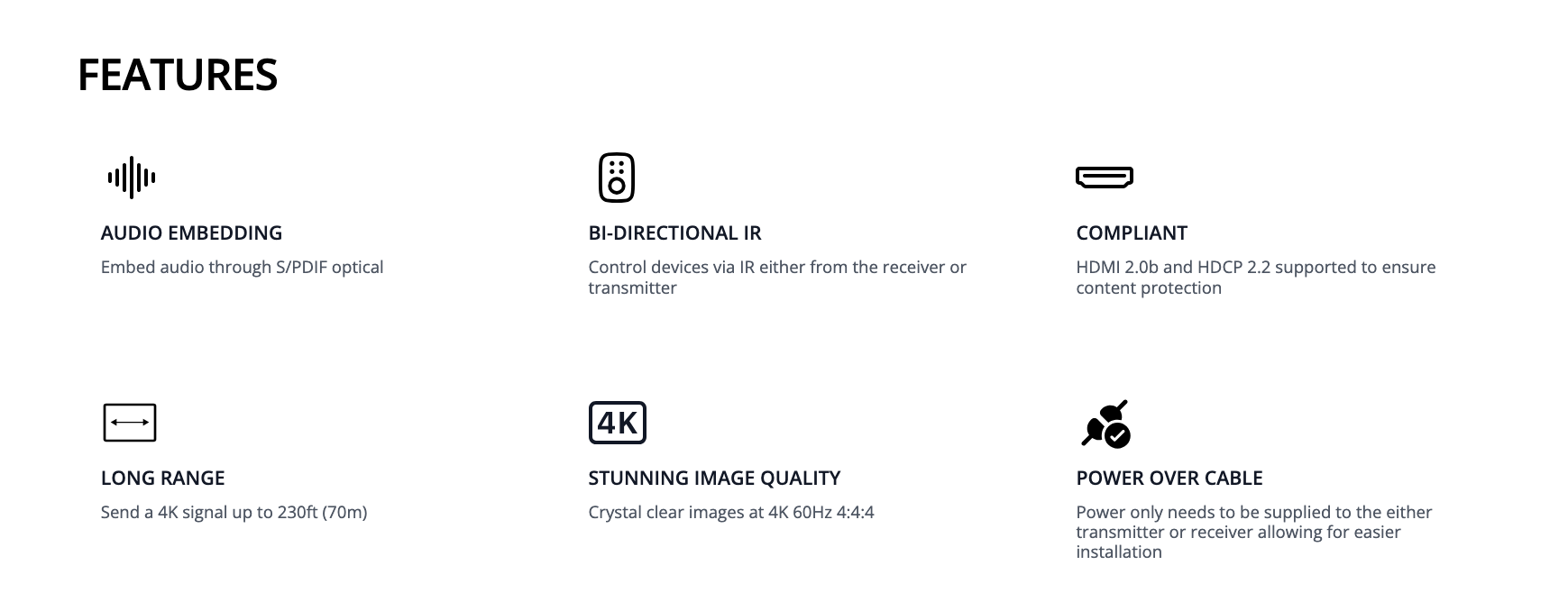 features